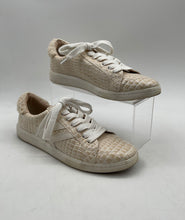 Load image into Gallery viewer, Dolce Vita Womens Neo Plush Cream White Lace-Up Sneaker Shoes Size 8.5M