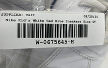 Load image into Gallery viewer, Nike Kids Cortez Basic SL 904764-103 White Red Blue Sneaker Shoes Size 6Y