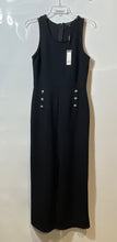 Load image into Gallery viewer, Romeo & Juliet Couture Womens Black Sleeveless One-Piece Jumpsuit Size L W/ Tag
