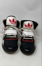 Load image into Gallery viewer, Adidas Mens Roundhouse Mid G48857 White Black Lace-Up Sneaker Shoes Size 9.5