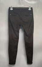 Load image into Gallery viewer, Zara Basic Womens Green Flat Front Zipper Pockets Skinny Leg Ankle Pants Size 4