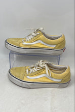 Load image into Gallery viewer, Vans Unisex Old Skool Classic 751505 Yellow White Sneaker Shoes Size W8.5 M7