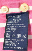 Load image into Gallery viewer, Tommy Hilfiger Mens Pink White Striped Long Sleeve Button-Up Shirt Size XL