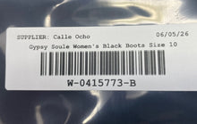Load image into Gallery viewer, Gypsy Soule Womens Black Suede Round Toe Mid-Calf Pull-On Snow Boots Size 10