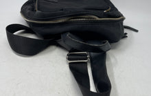 Load image into Gallery viewer, Amphora Womens Black Inner Pockets Adjustable Strap Sling Backpack