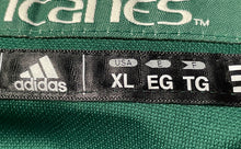 Load image into Gallery viewer, Adidas Boys Green NCAA Miami Hurricanes #15 Short Sleeve Football Jersey Size XL