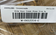 Load image into Gallery viewer, Nike Boys Air More Uptempo 922845-200 Cream Lace-Up Sneaker Shoes Size 6Y