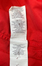 Load image into Gallery viewer, Armani Exchange Mens Red Cotton Long Sleeve Button-Up Shirt Size Medium
