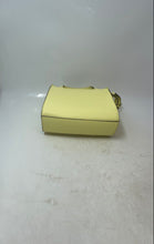 Load image into Gallery viewer, Guess Womens Yellow Sarita Girlfriend Leather Adjustable Strap Crossbody Bag