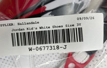Load image into Gallery viewer, Nike Boys Air Jordan 8 305369-100 White Black Lace-Up Sneakers Shoes Size 3Y