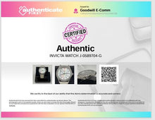 Load image into Gallery viewer, Authentic Invicta Women's Silver-Tone Crystal Bezel Watch
