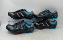 Load image into Gallery viewer, Lot Of 2 Pair Flywheel Womens Fly Fierce Black Gray Cycling Shoes Sz EU 37 W/Tag