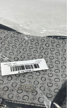 Load image into Gallery viewer, Guess Womens Gray Black Monogram Print Chain Strap Zipper Crossbody Bag