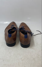 Load image into Gallery viewer, Ted Baker Mens Ollivur Brown Leather Elegant Brogue Dress Shoes Size 9.5