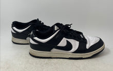 Load image into Gallery viewer, Nike Mens Dunk Low Retro DD1391-100 White Black Lace-Up Sneakers Shoes Size 12