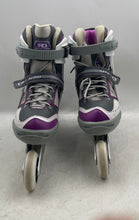 Load image into Gallery viewer, Roller Derby Womens Aerio Q-60 Multicolor Adjustable Inline Skates Size 9