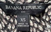 Load image into Gallery viewer, Banana Republic Womens Multicolor Long Sleeve Blouse Top Size XS