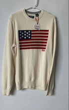 Load image into Gallery viewer, Chaps Mens Beige Long Sleeve Crew Neck Pullover Sweater Size Medium With Tag