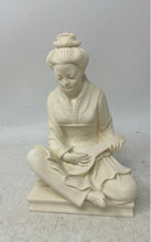 Load image into Gallery viewer, White Alabaster Resin Asian Japanese Culture Sculpture Collectibles Figurine