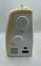 Load image into Gallery viewer, Singer 2932 Yellow White Portable Household Sewing Machine Untested No Cables