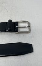 Load image into Gallery viewer, Hugo Boss Mens Clive-Ant Black Leather Rectangular Pin Buckle Dress Belt