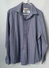 Load image into Gallery viewer, Michael Kors Mens Multicolor Plaid Long Sleeve Dress Shirt Size XL 17 34/35