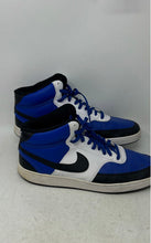 Load image into Gallery viewer, Nike Mens Court Vision Mid DM1186-400 Blue White Lace-Up Sneakers Shoes Size 14