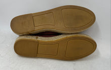 Load image into Gallery viewer, Toni Pons Womens Red Beige Lace-Up Round Toe Low Top Sneaker Shoes Size 39