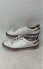Load image into Gallery viewer, Tommy Hilfiger Womens Falcor White Blue Red Lace-Up Sneaker Shoes Size 9M
