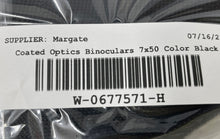 Load image into Gallery viewer, Black 7 X 50 297FT At 1000YDS Coated Optics Compact Binoculars With Bag