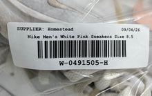 Load image into Gallery viewer, Nike Womens Air Max Fusion CJ1671-101 White Pink Lace-Up Sneaker Shoes Size 8.5
