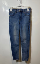 Load image into Gallery viewer, Express Womens Blue Stretch + Denim Perfect Lift High Rise Jegging Jeans One Sz