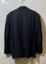 Load image into Gallery viewer, Umberto Ferrari Mens Dark Blue Long Sleeve Three-Button Blazer Size 40-34S