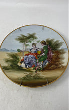 Load image into Gallery viewer, Romantic Couple Hand Painted Wall Decor Art Porcelain Collector Plate