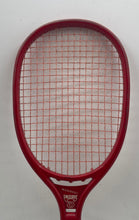Load image into Gallery viewer, Vintage Leach Swinger Red Black Wrap Handle With Wrist Strap Racquetball Racket