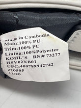 Load image into Gallery viewer, Authentic Simply Vera Vera Wang Womens White Inner Pocket Crossbody Bag Stained