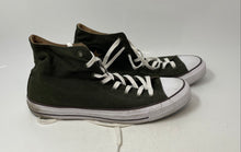 Load image into Gallery viewer, Converse Unisex Chuck Taylor All Star High Dark Green Sneaker Shoes Size M12 W14