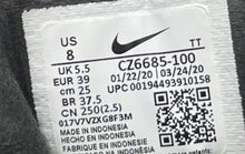 Load image into Gallery viewer, Nike Womens Air Max 270 React CZ6685-100 White Lace-Up Sneaker Shoes Size 8