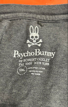 Load image into Gallery viewer, Psycho Bunny Womens Gray Graphic Print Cotton Pullover T-Shirt Size 1XL