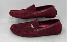 Load image into Gallery viewer, Alberto Fellini Mens Red Moc Toe Slip-On Driving Loafer Shoes Size 10.5