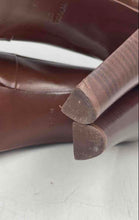 Load image into Gallery viewer, Authentic Tory Burch Womens Brown Slip-On Pump Heels Size 10.5M Damaged