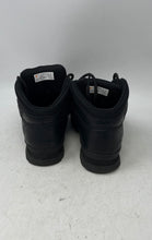 Load image into Gallery viewer, Timberland Boys Euro Hiker Black Leather Round Toe Lace-Up Combat Boots Size 7