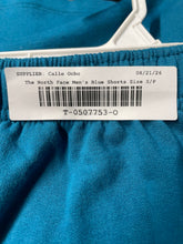 Load image into Gallery viewer, The North Face Mens Blue Elastic Waist Activewear Athletic Shorts Size Small