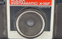 Load image into Gallery viewer, Kodak Instamatic X15F Black Built-In Flash Film Camera Not Tested