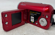 Load image into Gallery viewer, Slick SimpleFlix 4x Digital Zoom Built In LED Flash SD Slot Camcorder Not Tested