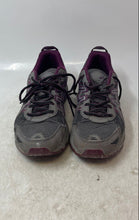 Load image into Gallery viewer, Asics Mens Gel-Venture 5 Gray Purple Lace-Up Low Top Running Shoes Size 8.5