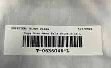 Load image into Gallery viewer, Hugo Boss Mens White Long Sleeve Regular Fit Button-Up Shirt Size Large