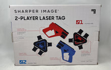 Load image into Gallery viewer, Sharper Image Red And Blue 2-Player Electronic Laser Tag Home Game Not Tested