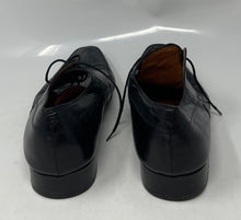 Load image into Gallery viewer, Authentic Christian Dior Mens Black Leather Derby Dress Shoes Size 8 Damaged