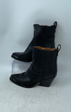 Load image into Gallery viewer, Zodiac Womens Raylin Black Leather Cap Toe Ankle Western Boots Size 6.5 M
